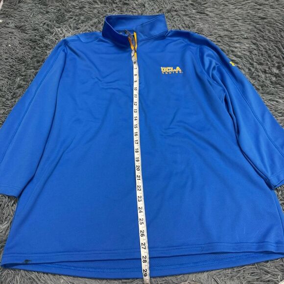 Under Armour UCLA Bruins Blue Quarter Zip Pullover Size XL - Picture 5 of 8